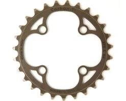 Carbon-Ti X-Ring MTB Titan 4-Arm | 64 Mm X-Double, Titankettenblatt (2x9) Oder (2x10)