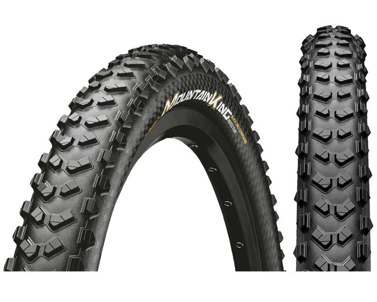 Continental Mountain King 27.5 X 2.3 Skin ProTec Faltbar | Schwarz 3 Continental Mountain King 27.5 X 2.3 Skin ProTec Faltbar | Schwarz