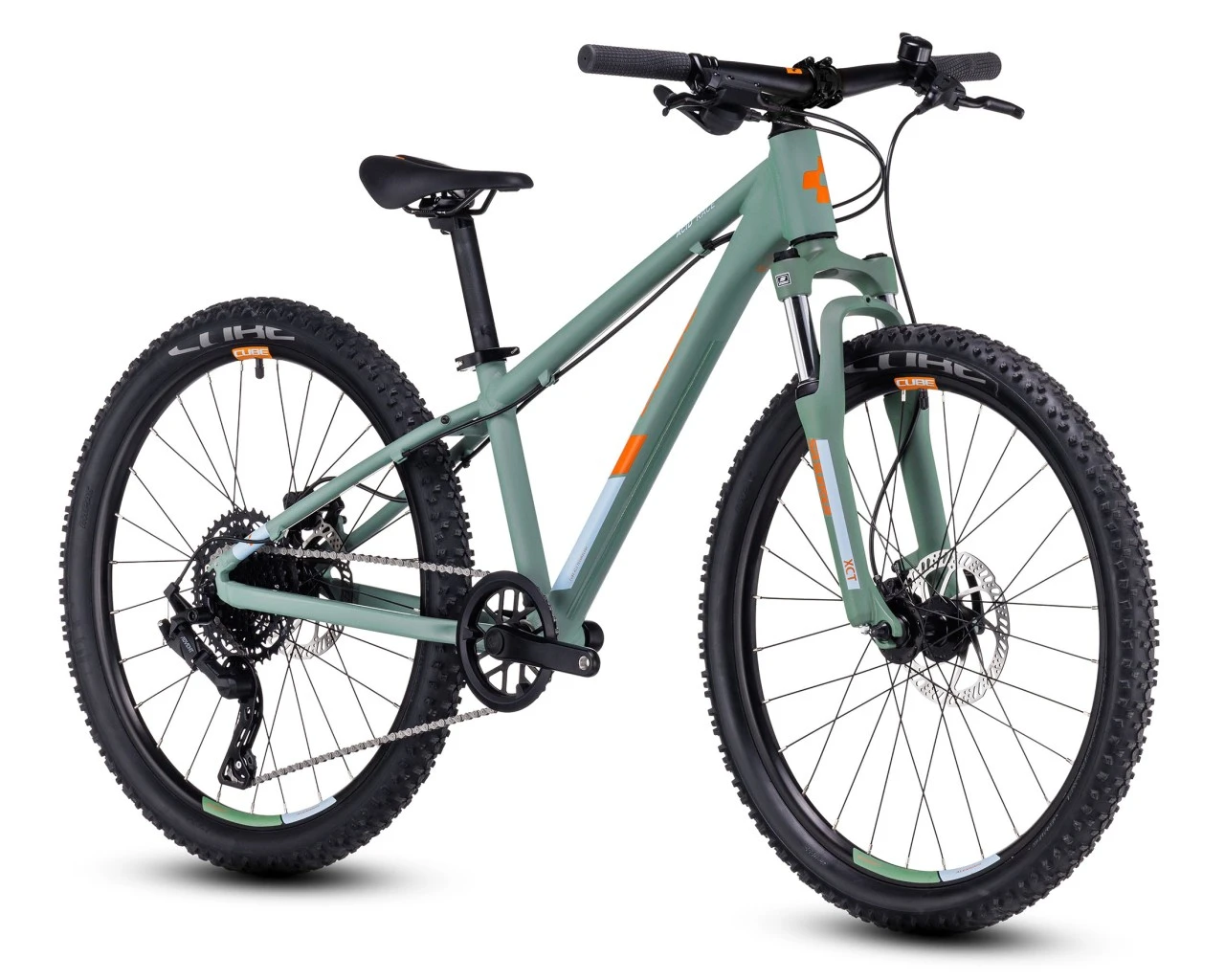Cube Acid 240 Disc - 24" Kinder MTB 2023 | Green´n´orange 4 Cube Acid 240 Disc - 24" Kinder MTB 2023 | Green´n´orange – Bild 2