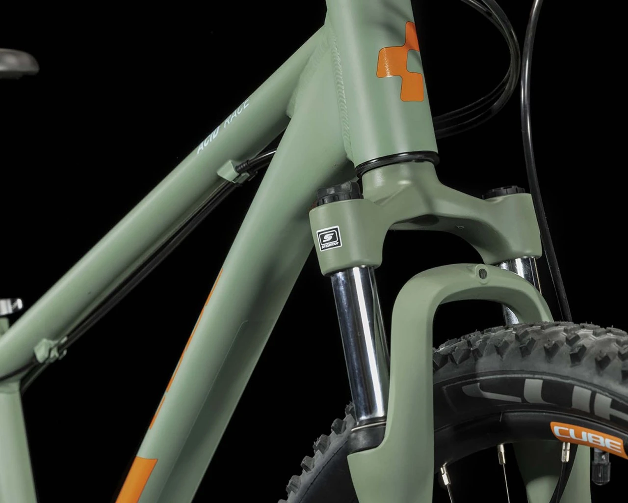 Cube Acid 240 Disc - 24" Kinder MTB 2023 | Green´n´orange 6 Cube Acid 240 Disc - 24" Kinder MTB 2023 | Green´n´orange – Bild 4