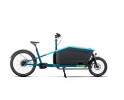 Cube Cargo Hybrid 500 - Elektro Lastenrad 2022 | Blue´n´lime