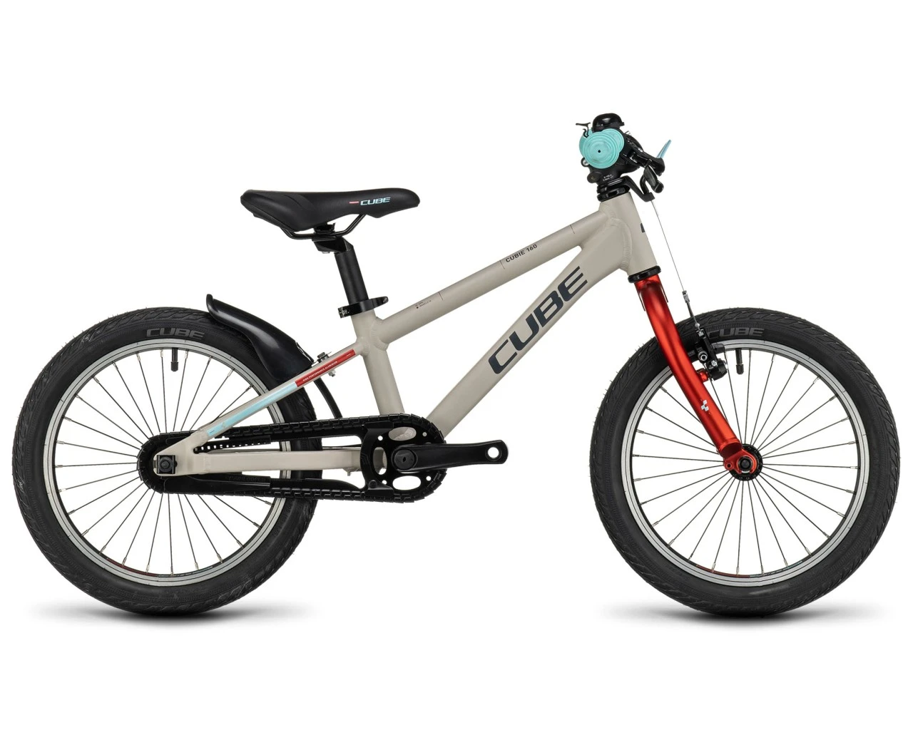 Cube Cubie 160 RT - 16'' Kinderfahrrad 2023 | Grey´n´red