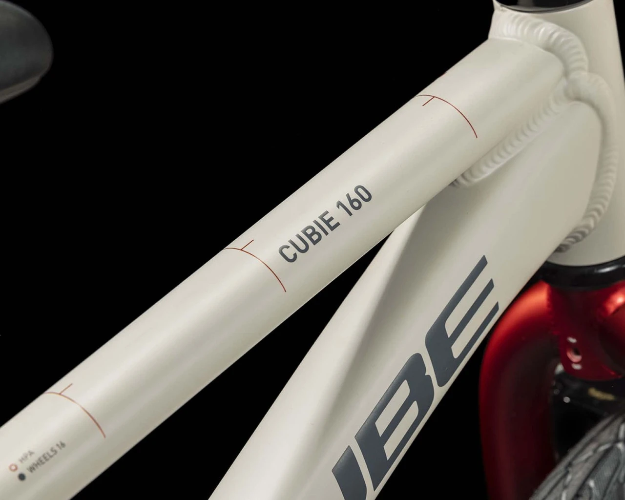 Cube Cubie 160 RT - 16'' Kinderfahrrad 2023 | Grey´n´red – Bild 4