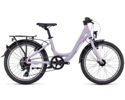 Cube Ella 200 - 20" Kinderfahrrad 2023 | Purple´n´coral