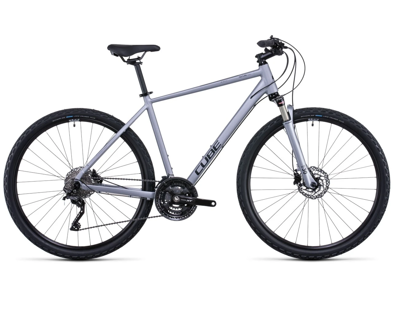 Cube Nature EXC - Cross Bike 2022 | Polarsilver´n´black 2 Cube Nature EXC - Cross Bike 2022 | Polarsilver´n´black