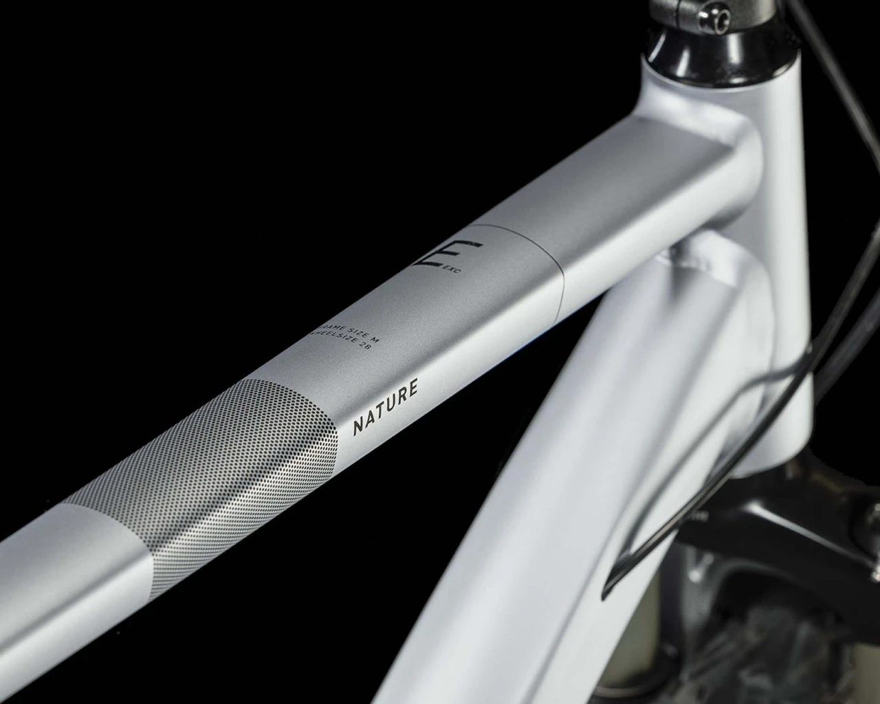 Cube Nature EXC - Cross Bike 2023 | Polarsilver´n´black 4 Cube Nature EXC - Cross Bike 2023 | Polarsilver´n´black – Bild 2
