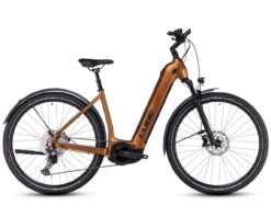 Cube Nuride Hybrid EXC 750 Allroad - Easy Entry Elektro MTB Hardtail 2023 | Caramel´n´black