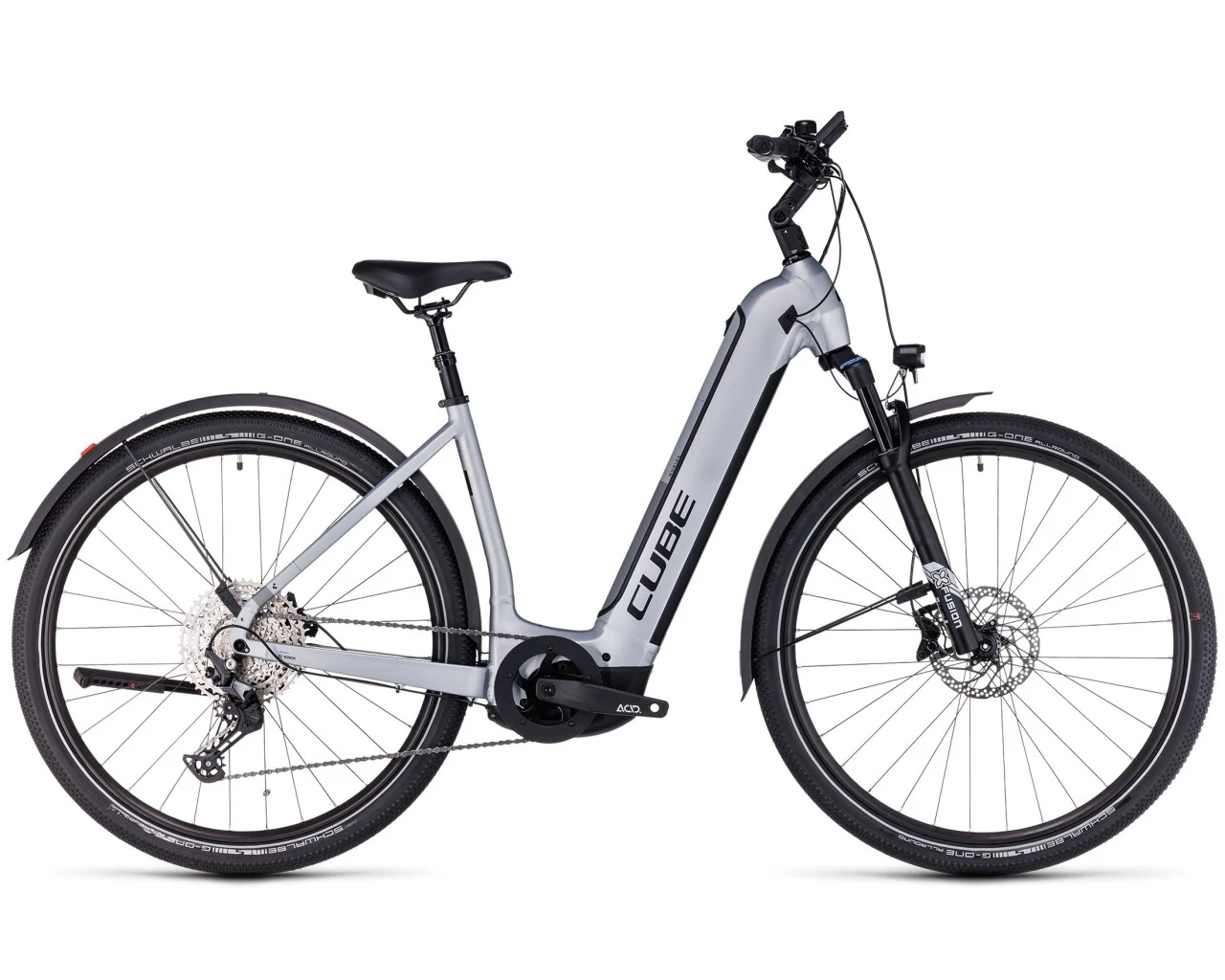 Cube Nuride Hybrid EXC 750 Allroad - Easy Entry Elektro MTB Hardtail 2023 | Polarsilver´n´black 3 Cube Nuride Hybrid EXC 750 Allroad - Easy Entry Elektro MTB Hardtail 2023 | Polarsilver´n´black