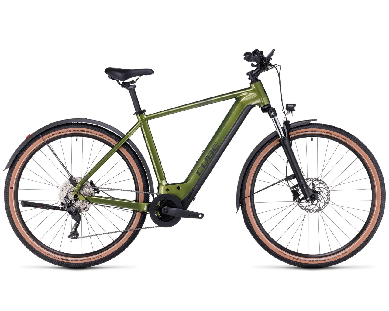 Cube Nuride Hybrid Pro 750 Allroad - Elektro MTB Hardtail 2023 | Shinymoss´n´black 3 Cube Nuride Hybrid Pro 750 Allroad - Elektro MTB Hardtail 2023 | Shinymoss´n´black