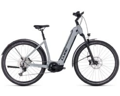 Cube Nuride Hybrid SLX 750 Allroad - Easy Entry Elektro MTB Hardtail 2023 | Grey´n´black