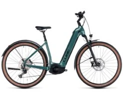 Cube Nuride Hybrid SLX 750 Allroad - Easy Entry Elektro MTB Hardtail 2023 | Verde´n´black