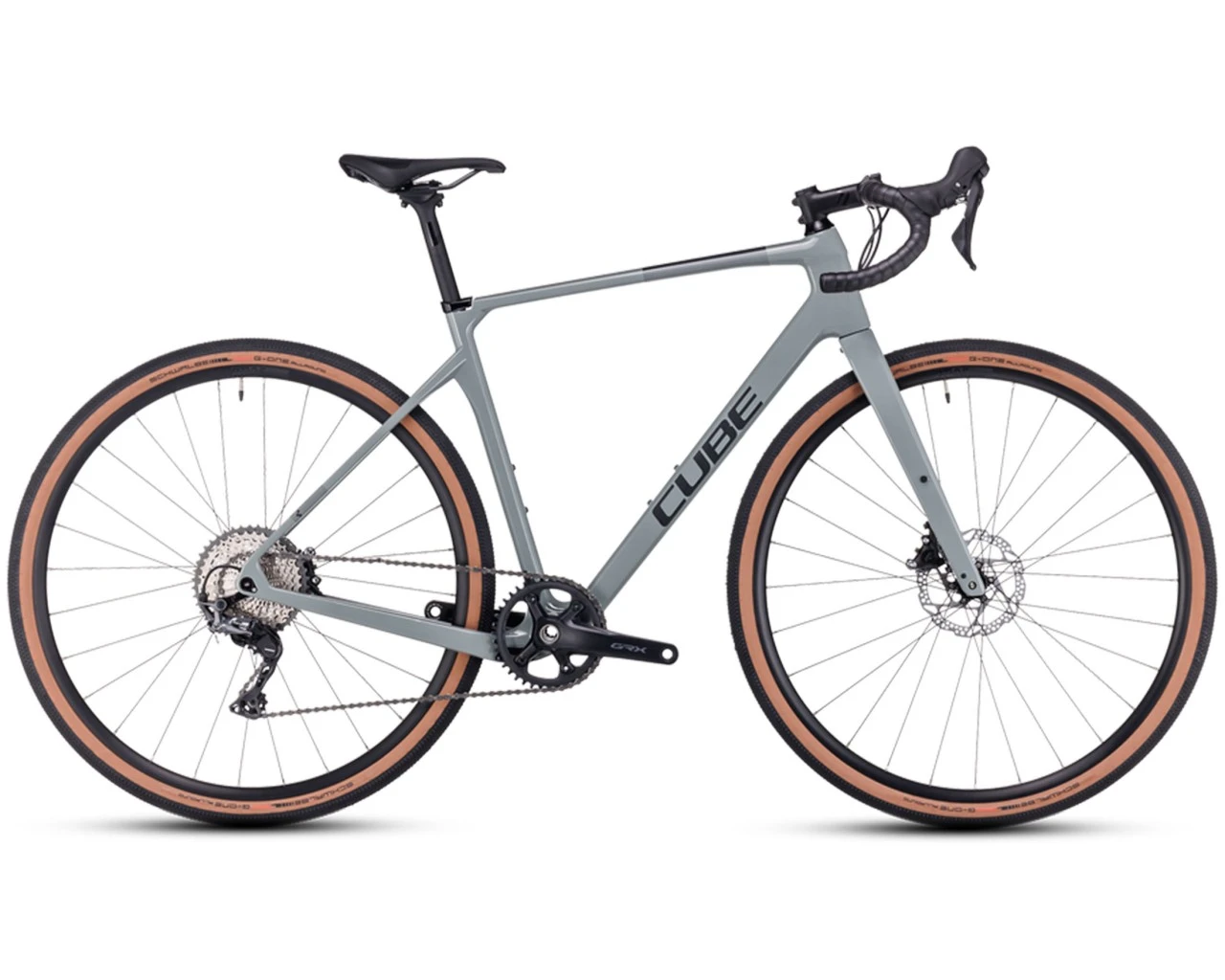 Cube Nuroad C:62 Pro - Carbon Gravel Bike 2023 | Grey´n´black
