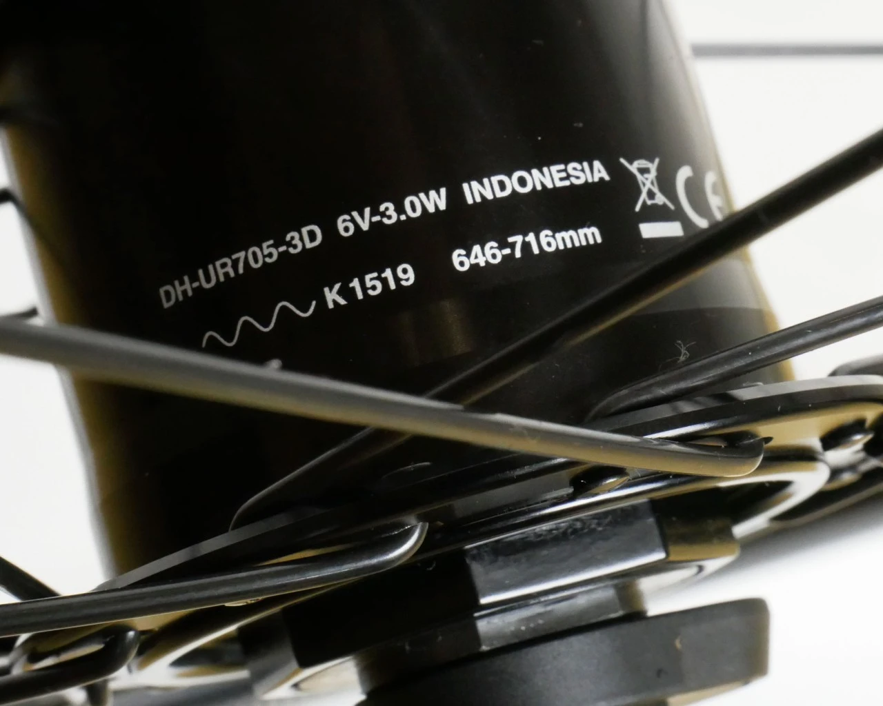 Cube Vorderrad Mit Nabendynamo Für Gravelbikes Disc | Schwarz – Bild 3