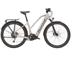 Diamant Zouma+ - Trapeze Elektro City Bike 2022 | Iridiumsilber Metallic