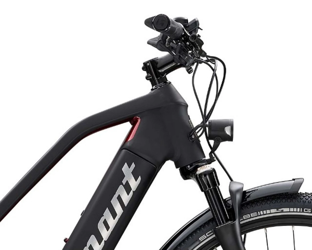 Diamant Zouma Deluxe+ - Trapeze Elektro City Bike 2022 | Tiefschwarz – Bild 2