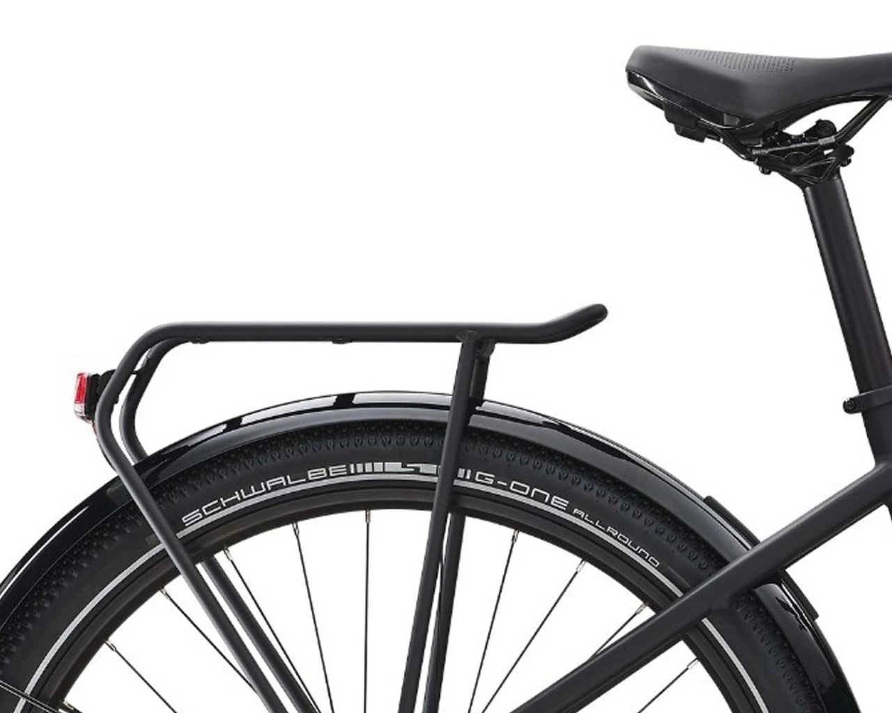 Diamant Zouma Deluxe+ - Trapeze Elektro City Bike 2022 | Tiefschwarz – Bild 6