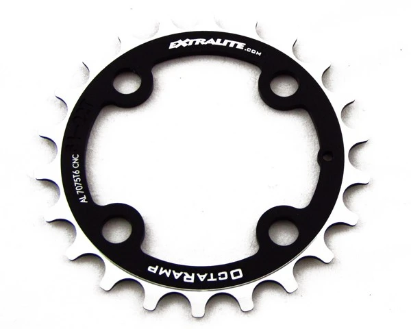 Extralite Kettenblatt OctaRamp 64 Mm Lockkreis | 22 Zähne 3 Extralite Kettenblatt OctaRamp 64 Mm Lockkreis | 22 Zähne