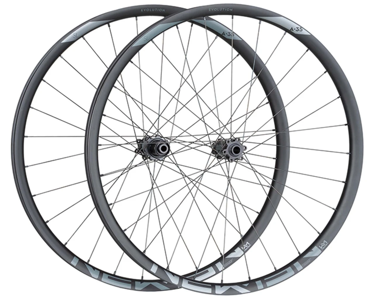 Newmen Laufrad Evolution SL A.35 27.5 Zoll 12x148 Straight Pull 6Bolt SL 28h Shimano 4 Newmen Laufrad Evolution SL A.35 27.5 Zoll 12x148 Straight Pull 6Bolt SL 28h Shimano – Bild 2