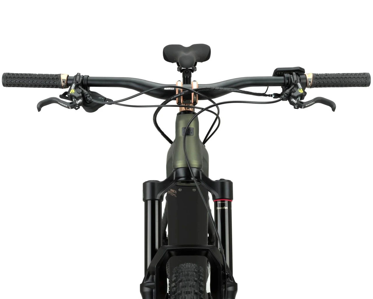 Ns-bikes NS Bikes E-Fine 1 170 Shimano EP8/630Wh - Elektro MTB-Fully 2022 | Black-green 6 Ns-bikes NS Bikes E-Fine 1 170 Shimano EP8/630Wh - Elektro MTB-Fully 2022 | Black-green – Bild 4