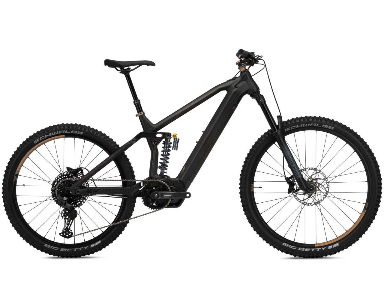 Ns-bikes NS Bikes E-Fine 2 160 Shimano E7000 - Elektro MTB-Fully 2022 | Black