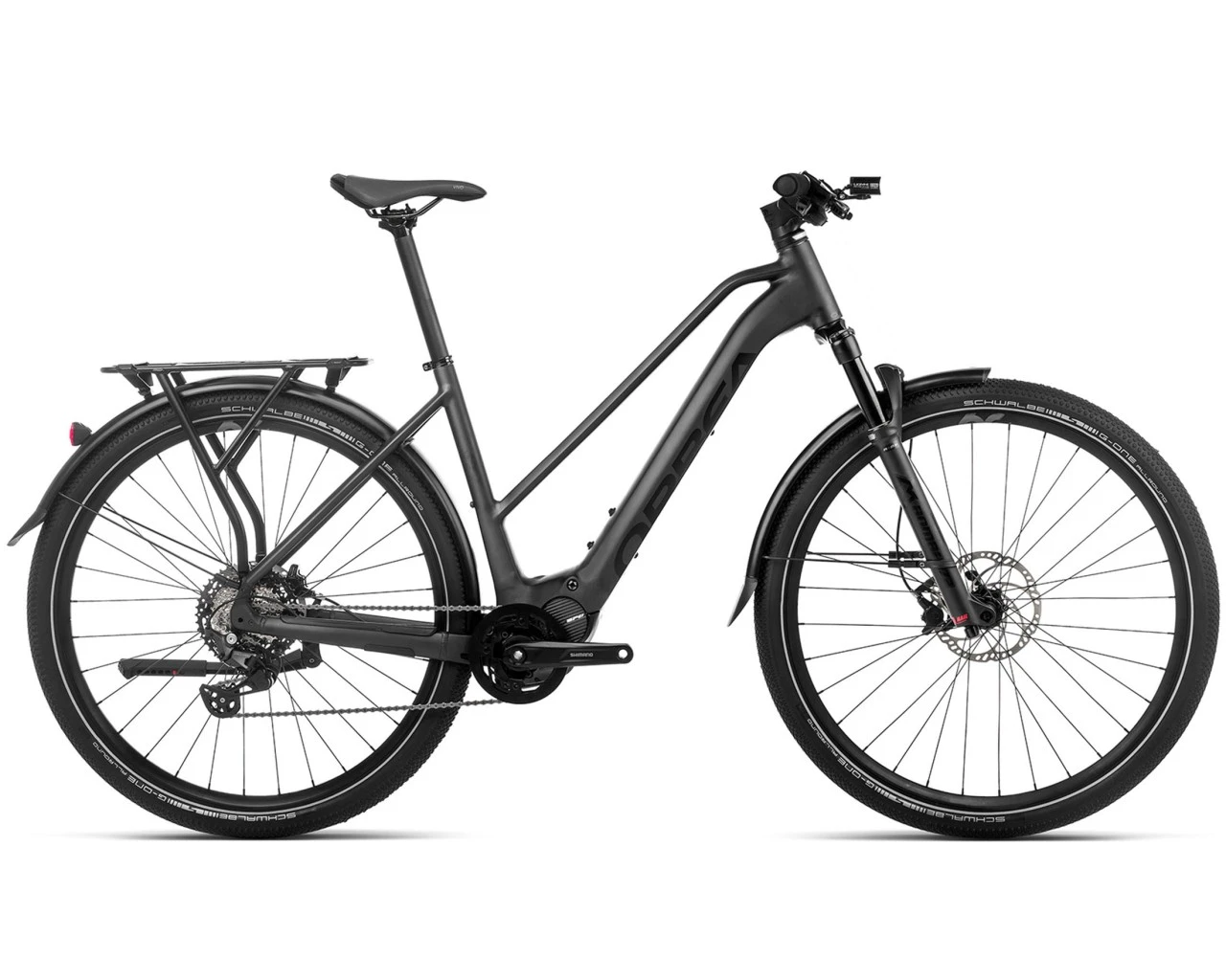 Orbea Kemen Mid 30 - 29" Trapeze Elektro Trekking Bike 2023 | Metallic Night Black 3 Orbea Kemen Mid 30 - 29" Trapeze Elektro Trekking Bike 2023 | Metallic Night Black
