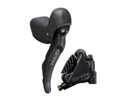 Shimano Schalt-/Bremshebel GRX ST-RX600 Mit Scheibenbremse Rechts | Schwarz-grau