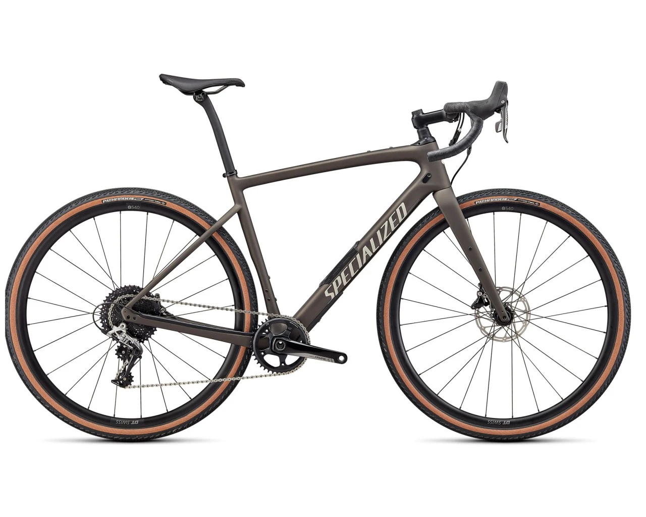 Specialized Diverge Comp Carbon - Gravel Bike 2022 | Satin Gunmetal-white-chrome-clean 3 Specialized Diverge Comp Carbon - Gravel Bike 2022 | Satin Gunmetal-white-chrome-clean