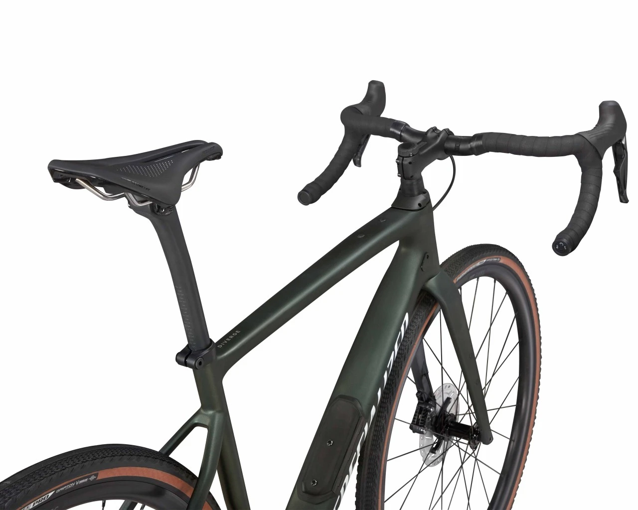 Specialized Diverge Expert Carbon - Gravel Bike 2021 | Satin Oak Green Metallic-gloss White-chrome-c 7 Specialized Diverge Expert Carbon - Gravel Bike 2021 | Satin Oak Green Metallic-gloss White-chrome-c – Bild 5