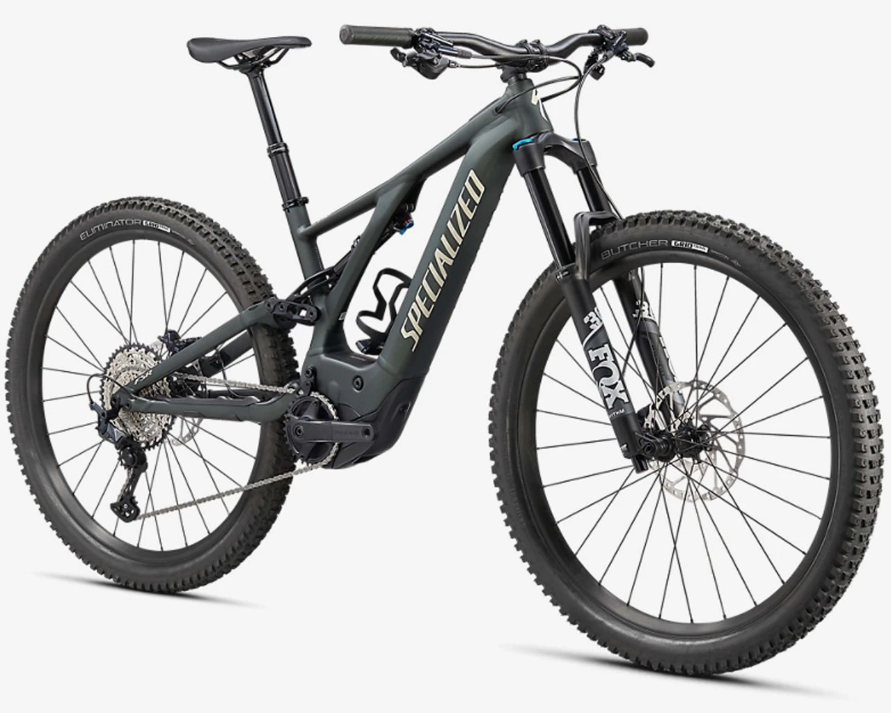 Specialized Levo Comp 29 - Elektro MTB Fully 2021 | Oak Green Metallic-black-gloss White Mtns – Bild 2