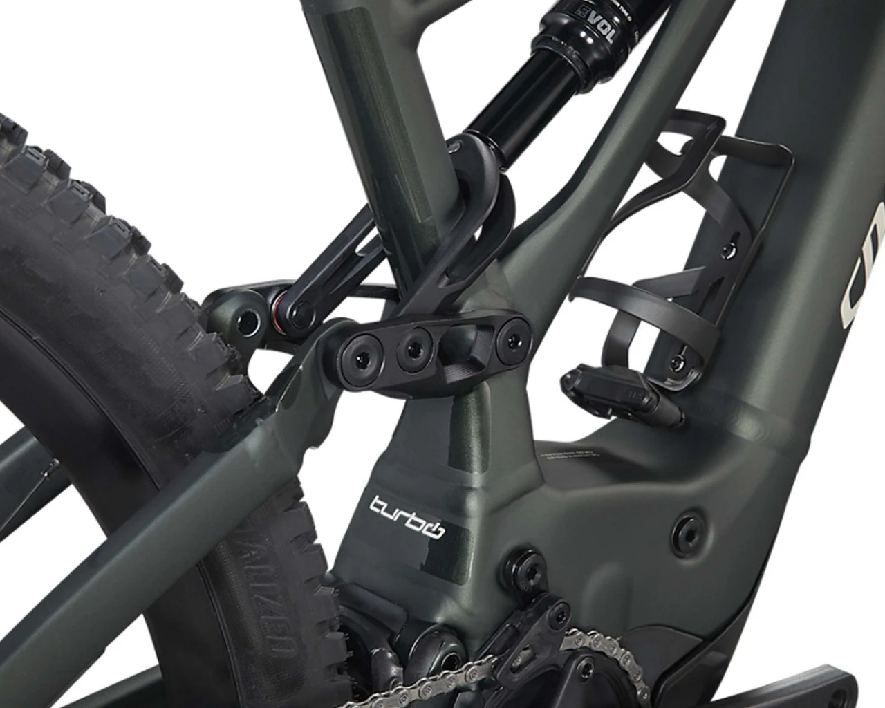 Specialized Levo Comp 29 - Elektro MTB Fully 2021 | Oak Green Metallic-black-gloss White Mtns – Bild 8