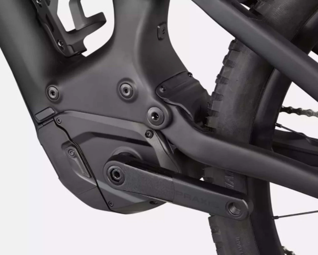 Specialized Levo Comp Carbon NB - Elektro Carbon MTB Fully 2022 | Satin Black-light Silver-gloss Bla – Bild 8