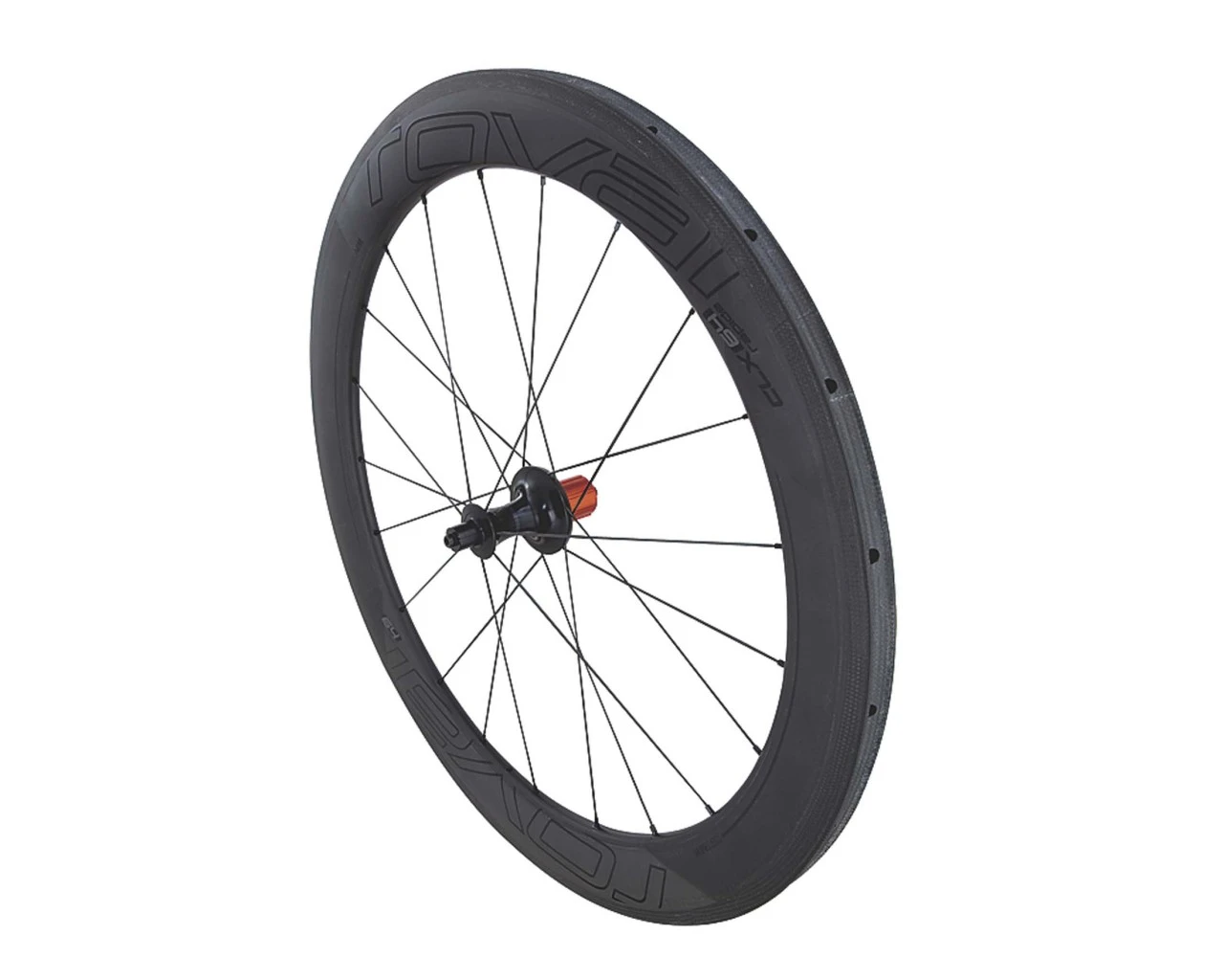 Specialized Roval CLX 64 Tubular - Carbon Hinterrad 28 Zoll | Satin Carbon-gloss Black