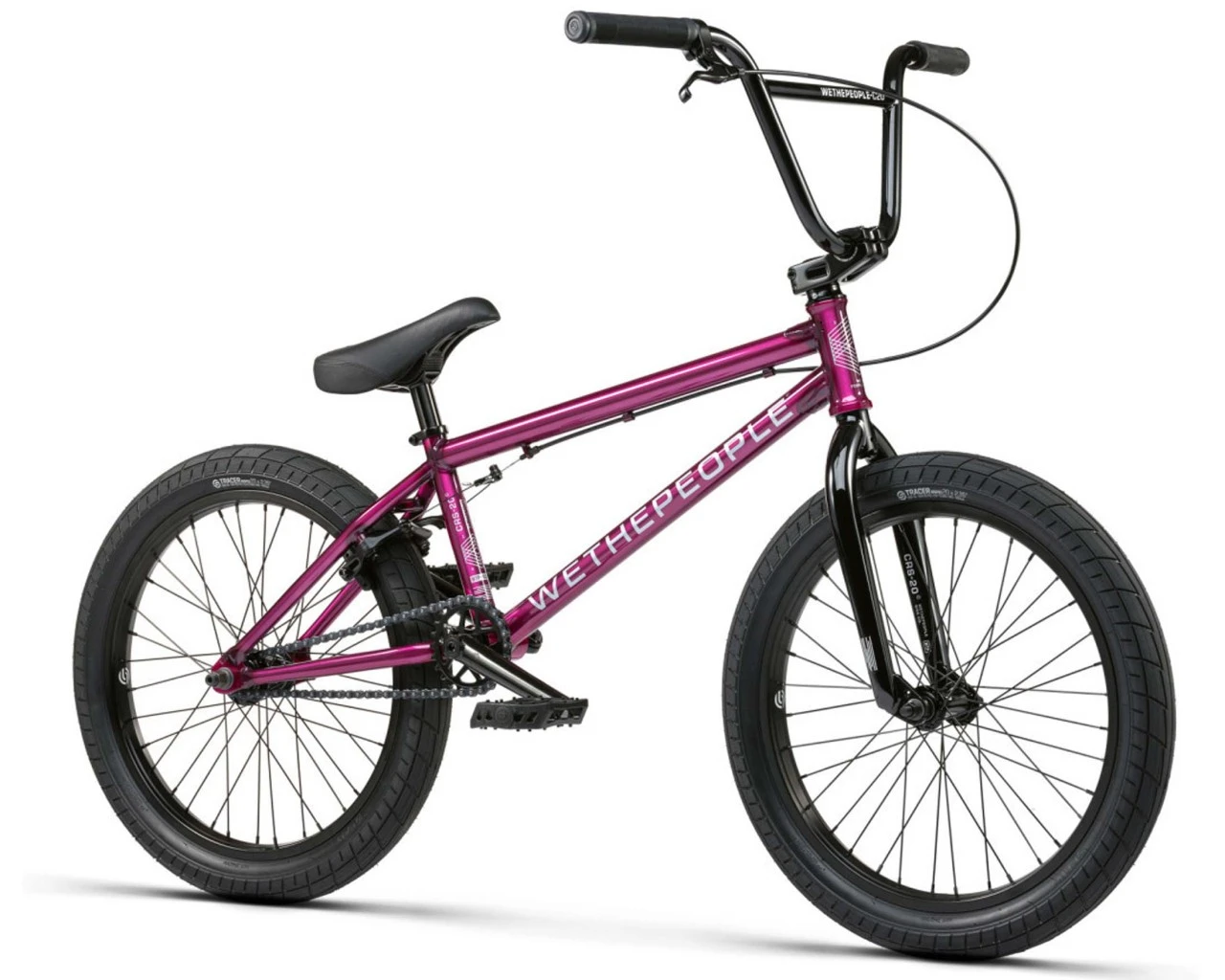 Wethepeople CRS 20 Zoll Mit Freecoaster - BMX Bike 2022 | Translucent Berry Blast